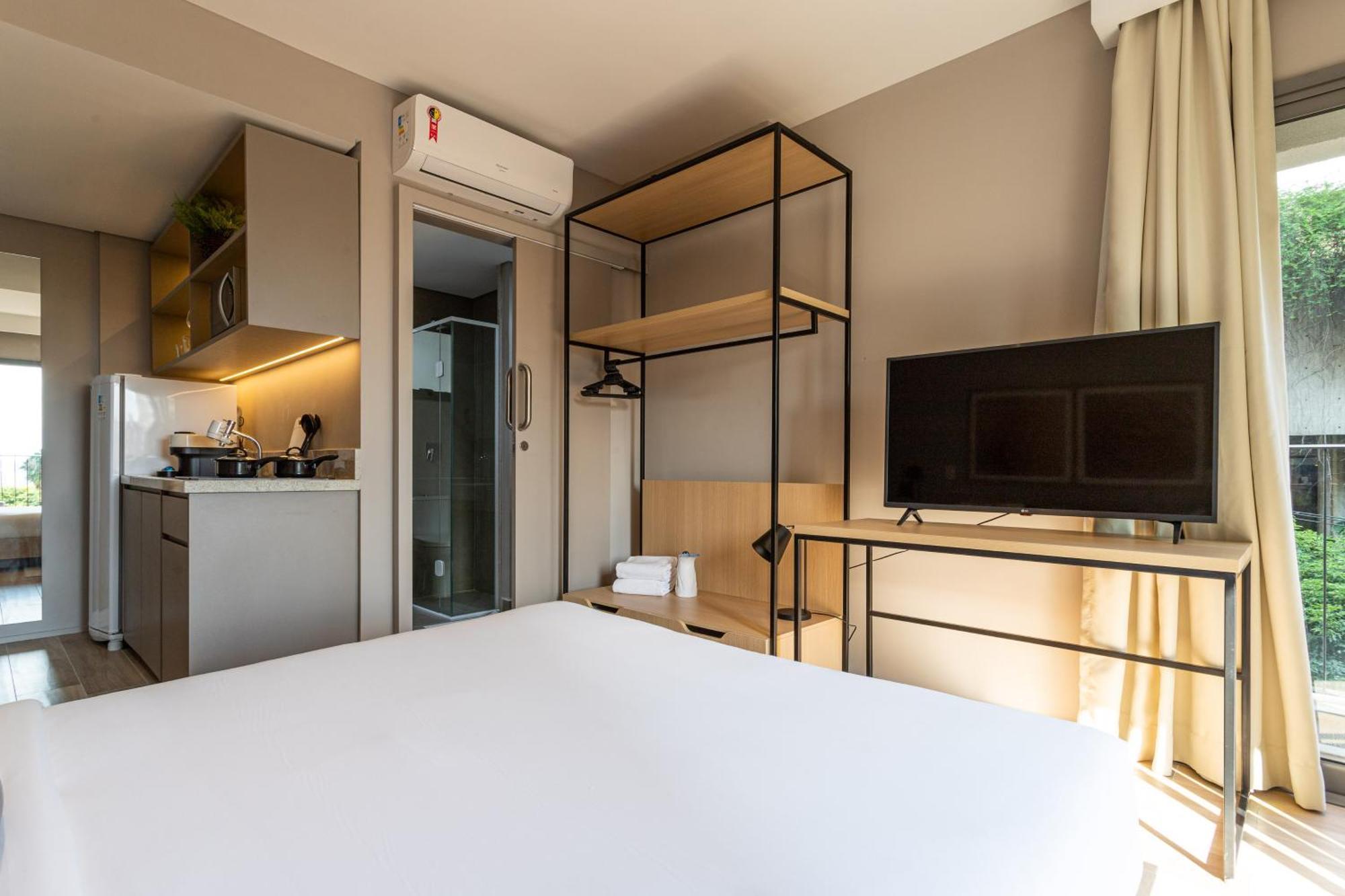 Apartamentos Proximos Ao Masp E A Metros Da Estacao Consolacao E Avenida Paulista - Next Haddock São Paulo Quarto foto
