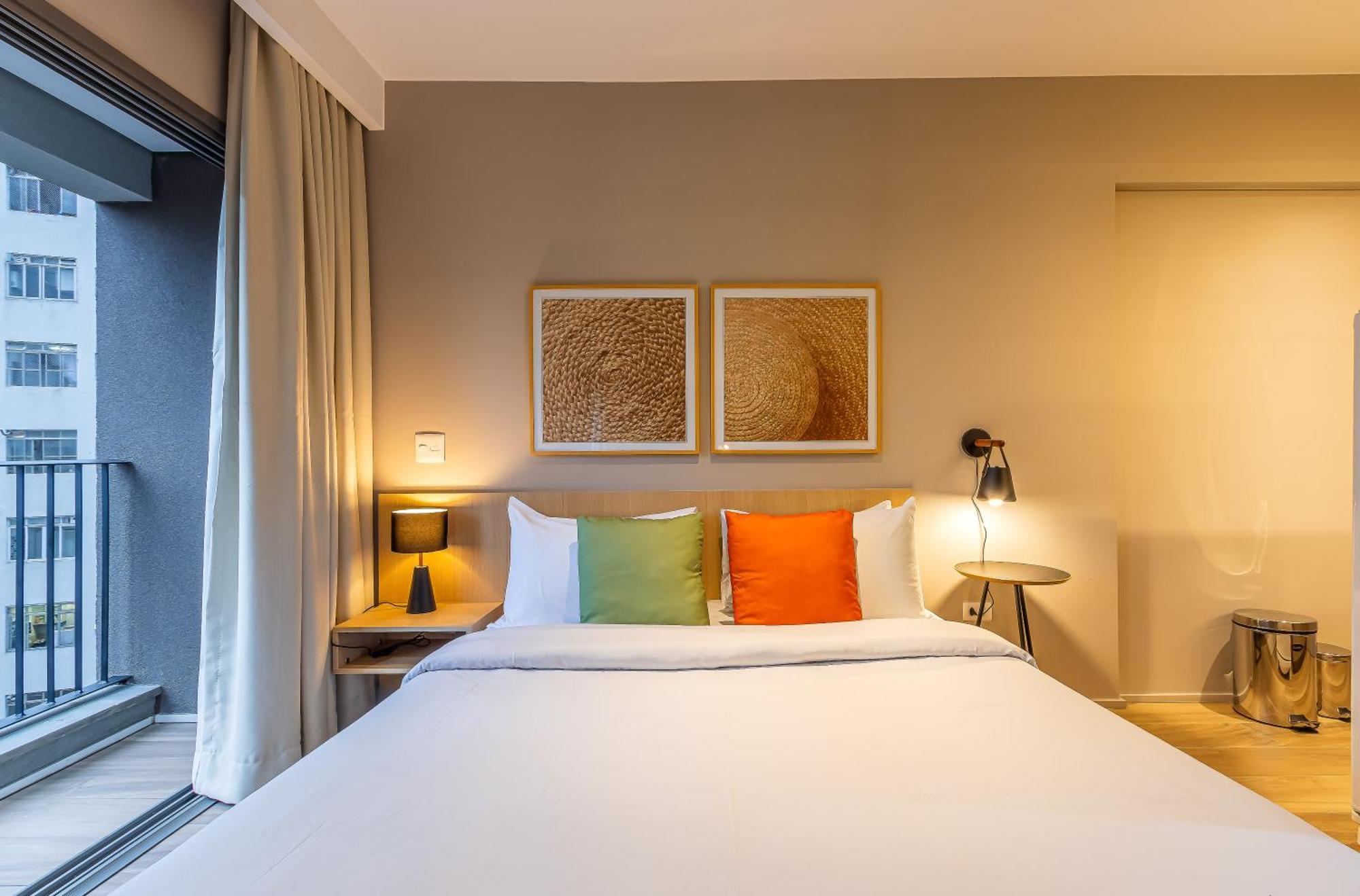 Apartamentos Proximos Ao Masp E A Metros Da Estacao Consolacao E Avenida Paulista - Next Haddock São Paulo Quarto foto